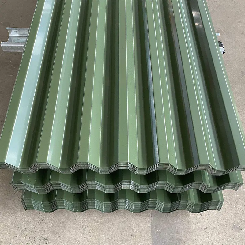 Steel Roofing Sheet PPGI Metal Iron Tile/corrugated Plate Galvanized Low Price Roof for Building