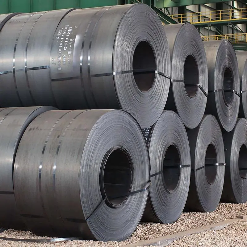 carbon steel coil sheet stretched bent medium thickness Q195 Q215 Q235 Q255 Q275 Q355 Ss400 carbon steel strip in coil