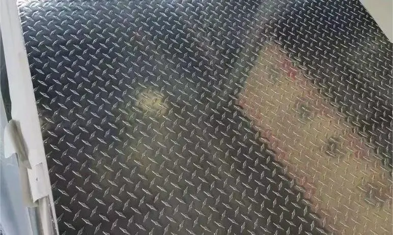 Stainless steel surface processing grade